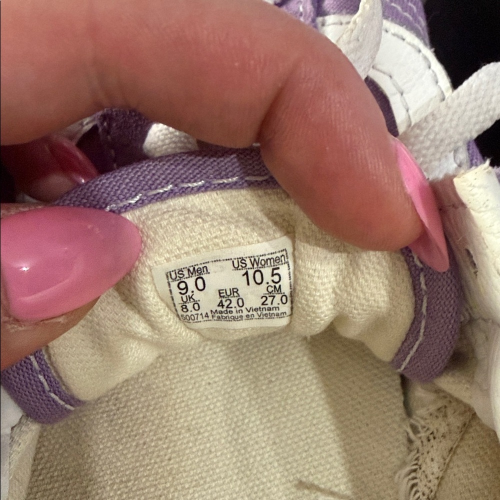 Light Purple Vans - Picture 5 of 5